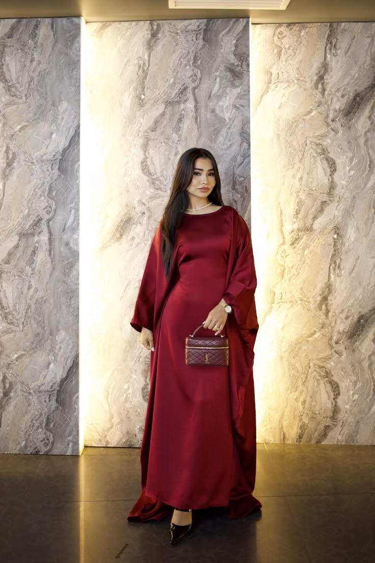 F ABAYA Bordeau Moderne adrabidjane