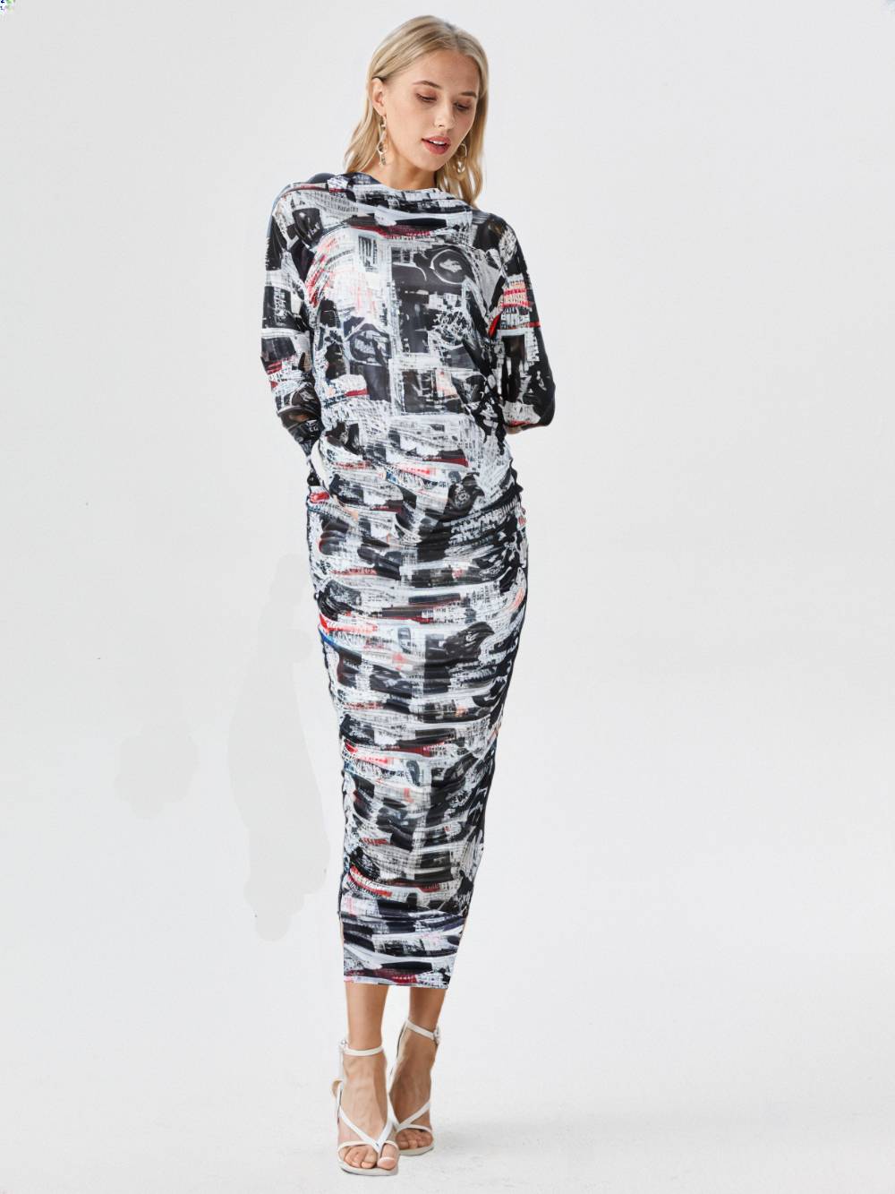 Robe 2 Piéces Tule BLANCHE Journal TOPRAK QALA