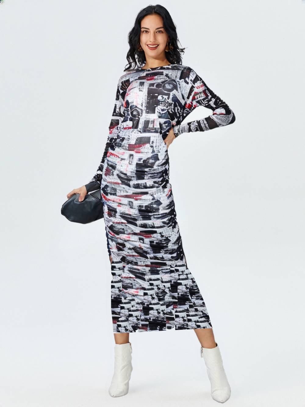 D Robe 2 Piéces Tule BLANCHE Journal BUSTAN