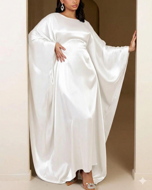 ABAYA Blanche  Moderne Asfahane