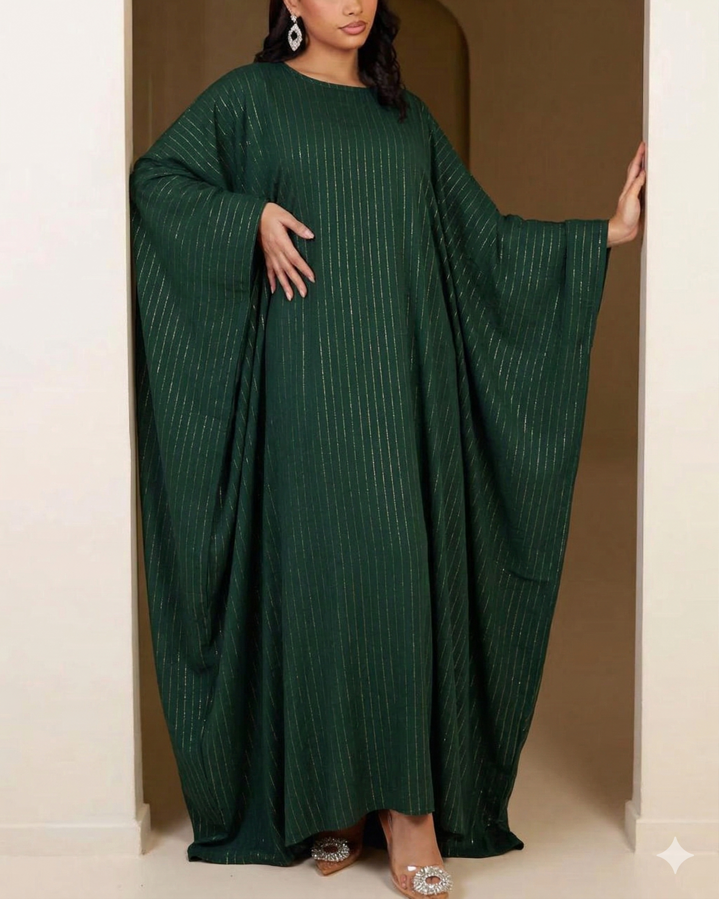 B ABAYA verte Ziti  Moderne ABHA