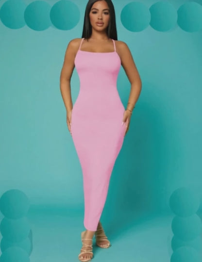L Robe  Rose BéBé  Bretelles Houston