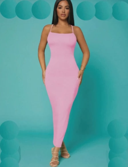 L Robe  Rose BéBé  Bretelles Houston